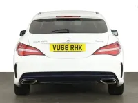 Used Mercedes CLA220 AMG line 2018 White Coupe