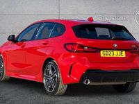 Used BMW 118 M Sport 136 HP (100 kW) 2023 Red Hatchback