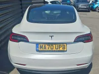 Used Tesla Model 3 Standard Range 366 kW (498 HP) 2020 White Sedan