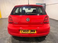 Used VW Polo SE 85 HP (62 kW) 2011 Red Hatchback