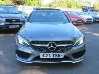 Used Mercedes C220 AMG Line Premium 170 HP (125 kW) 2017 Grey Coupe