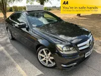 Used Mercedes C220 Sport Edition 170 HP (125 kW) 2014 Black Coupe