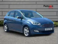 Used Ford C-MAX Titanium X 123 HP (90 kW) 2019 Blue MPV