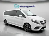Used Mercedes V300 AMG line 237 HP (174 kW) 2023 White MPV