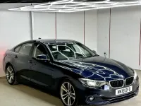 Used BMW 420 Coupé Sport Line 184 HP (135 kW) 2018 Blue Coupe