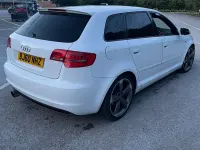 Used Audi A3 Black Edition 2010 White Hatchback