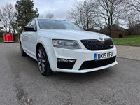 Used Skoda Octavia vRS 2015 White Hatchback