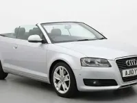 Used Audi A3 Cabriolet Sport 2010 Silver Cabriolet