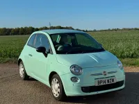 Used Fiat 500 Pop 69 HP (50 kW) 2014 Green Hatchback