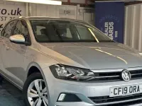 Used VW Polo SE 65 HP (47 kW) 2019 Silver Hatchback