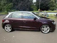 Used Audi A1 S-Line 2012 Red Hatchback