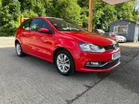 Begagnad VW Polo SE 2015 Röd Halvkombi