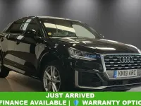 Used Audi Q2 S-Line 150 HP (110 kW) 2019 Black SUV