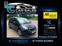 Used Kia Venga 125 HP (91 kW) 2019 Black Hatchback