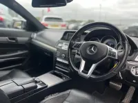 Käytetty Mercedes E220 AMG line 177 HP (130 kW) 2015 Harmaa Coupe - kaksiovinen