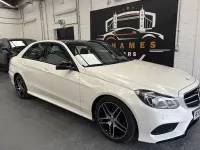 Used Mercedes E250 Premium 2015 White Sedan