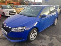 Used Skoda Fabia 75 HP (55 kW) 2019 Blue Hatchback