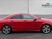 Used Mercedes CLA220 177 HP (130 kW) 2017 Jupiter red gloss Sedan