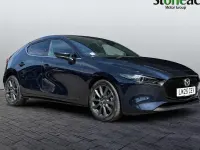 Used Mazda 3 Exclusive-Line 140 HP (102 kW) 2025 Blue Hatchback