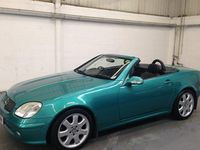 Used Mercedes SLK230 2000 Blue Cabriolet