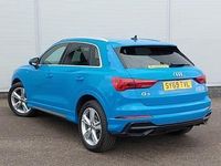 Begagnad Audi Q3 S-Line 190 HK (139 kW) 2019 Blå SUV