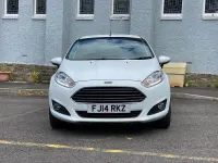 Used Ford Fiesta Titanium 2014 White Hatchback