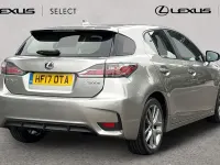 Used Lexus CT200h Executive Line 136 HP (100 kW) 2017 Silver Hatchback