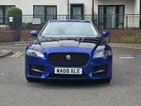 Used Jaguar XF Sportbrake Portfolio 250 HP (183 kW) 2018 Blue Estate