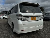 used Toyota Alphard Vellfire2.4 PETROL Dec 2012(62) ULEZ FREE,7 SEATERS