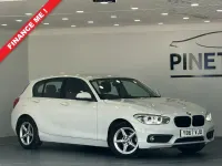 Used BMW 116 Performance 116 HP (85 kW) 2018 White Hatchback