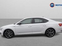 Used Skoda Superb SportlinePlus 190 HP (139 kW) 2023 White Hatchback