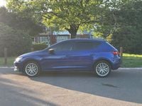 Begagnad Seat Leon SE Dynamic 2018 Blå Halvkombi
