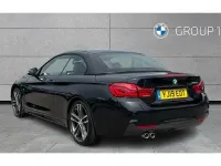 Used BMW 420 M Sport 184 HP (135 kW) 2019 Black sapphire metallic paint Cabriolet