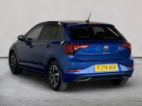 Used VW Polo Match 95 HP (69 kW) 2024 Blue Hatchback