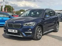 Used BMW X1 xLine 190 HP (139 kW) 2018 Blue SUV