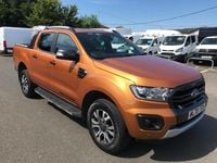 Used Ford Ranger Wildtrack 2020 Orange Pickup