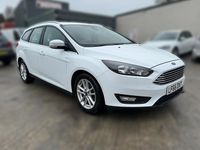 Used Ford Focus Zetec 120 HP (88 kW) 2016 White Estate