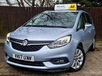 Used Vauxhall Zafira Tourer S 170 HP (125 kW) 2017 Silver MPV
