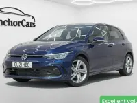 Used VW Golf VII R-line 150 HP (110 kW) 2021 Blue Hatchback