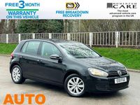 Used VW Golf VI Match 2011 Black Hatchback