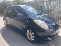 Used Toyota Yaris 85 HP (62 kW) 2007 Black Hatchback