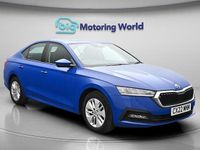 Used Skoda Octavia SE Technology 110 HP (80 kW) 2022 Blue Hatchback