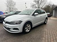 Begagnad VW Polo SE 95 HK (69 kW) 2019 Silver Halvkombi