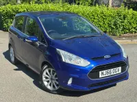 Used Ford B-MAX Titanium 100 HP (73 kW) 2017 Blue MPV