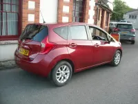 Used Nissan Note Acenta Premium 90 HP (66 kW) 2014 Red Hatchback