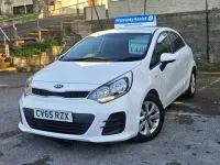 Used Kia Rio 2015 White Hatchback