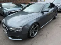 Used Audi A5 Black Edition 177 HP (130 kW) 2013 Grey Coupe