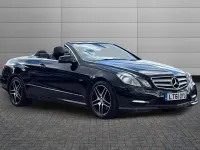 Used Mercedes E350 265 HP (194 kW) 2012 Black Cabriolet