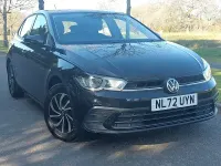 Begagnad VW Polo Life 80 HK (58 kW) 2023 Svart Halvkombi