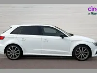 Used Audi A3 Black Edition 116 HP (85 kW) 2020 White Sedan